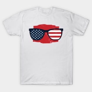 USA sunglasses -  4th July, Independence Day Gift T-Shirt